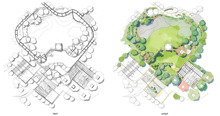 Landscape Design,Composition Control,Landscape,LoRA,SDXL