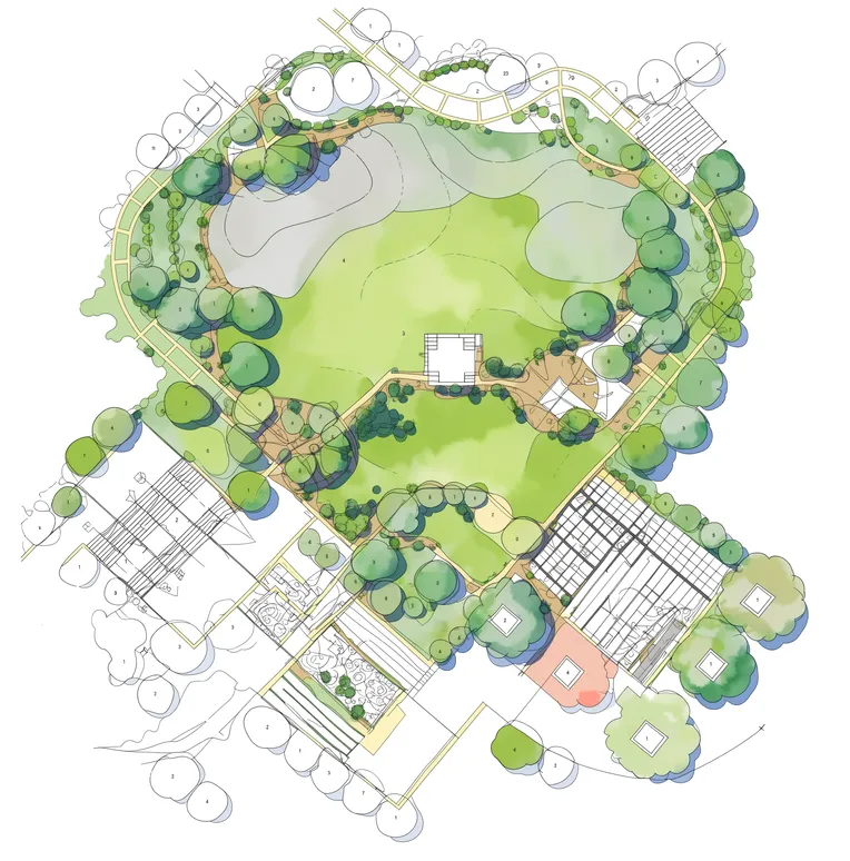 Landscape Design,Composition Control,Landscape,LoRA,SDXL