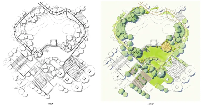 Landscape Design,Composition Control,Landscape,LoRA,SDXL