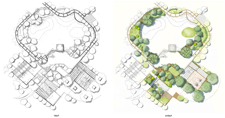 Landscape Design,Composition Control,Landscape,LoRA,SDXL