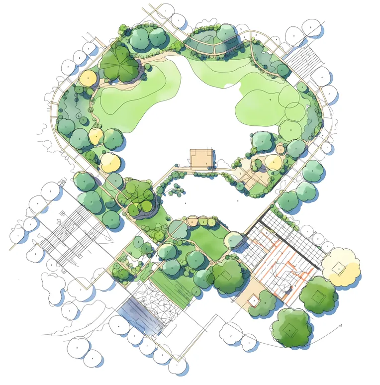 Landscape Design,Composition Control,Landscape,LoRA,SDXL