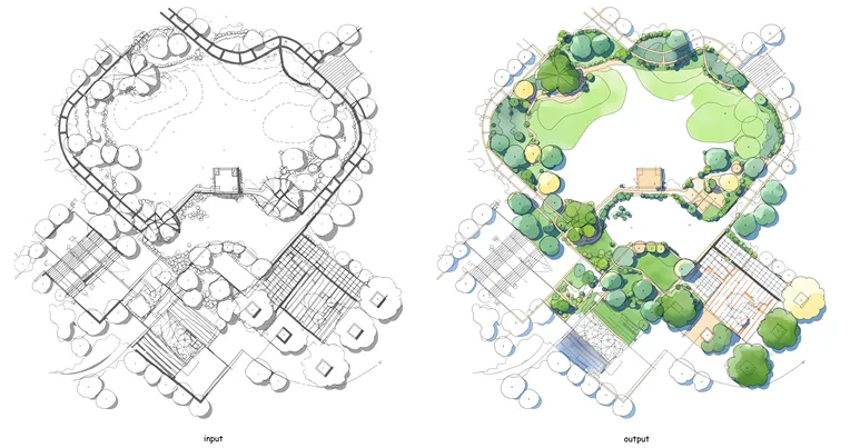 Landscape Design,Composition Control,Landscape,LoRA,SDXL