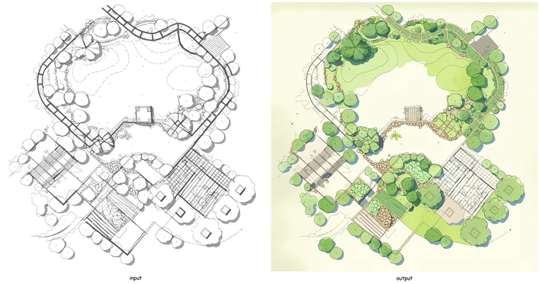 Landscape Design,Composition Control,Landscape,LoRA,SDXL