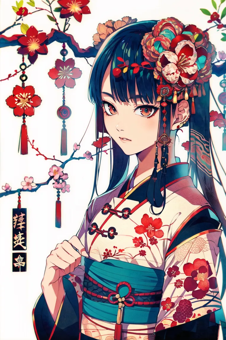 Anime,Anime Style,Girl,LoRA,SD 1.5