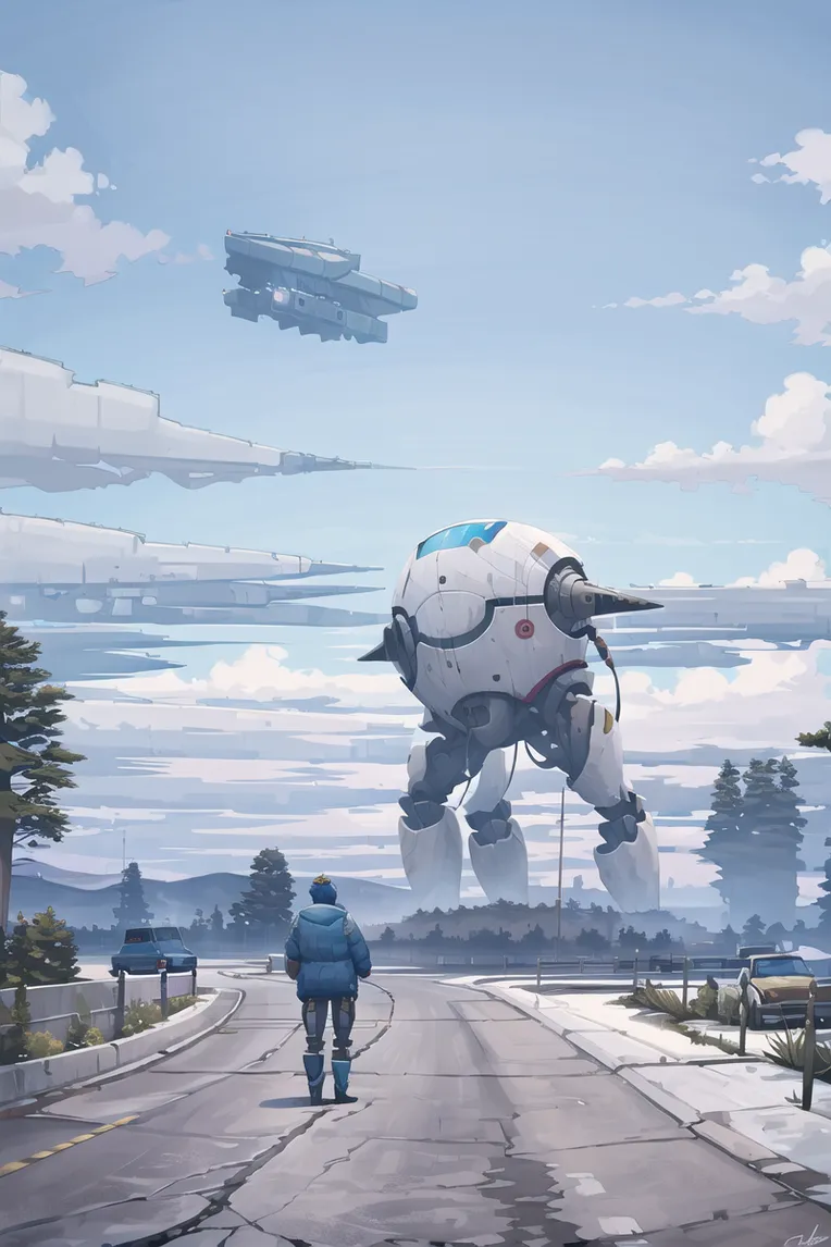 CGI style,Anime Scene,Space & Scene,LoRA,SD 1.5