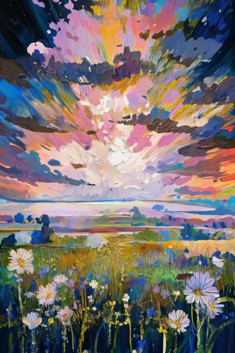 Traditional Painting Media,Style Boost,Plant,LoRA,SD 1.5