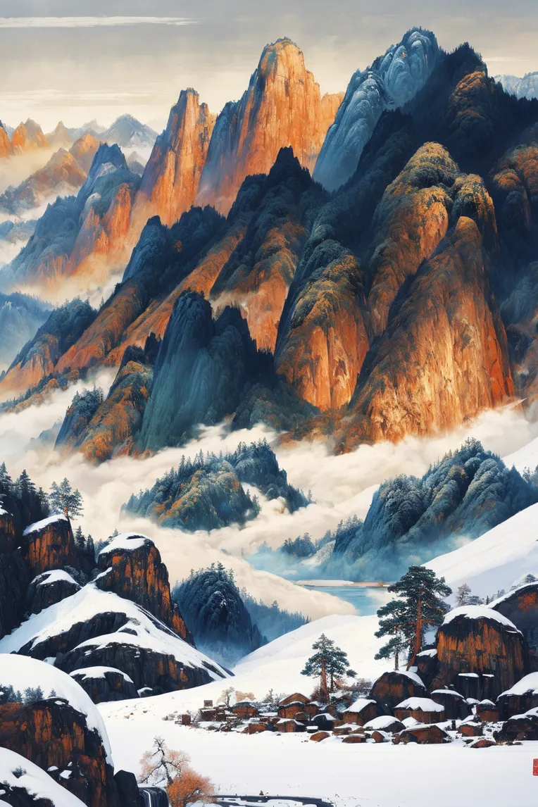 Chinese Style,Traditional Painting Media,Style Boost,LoRA,SD 1.5