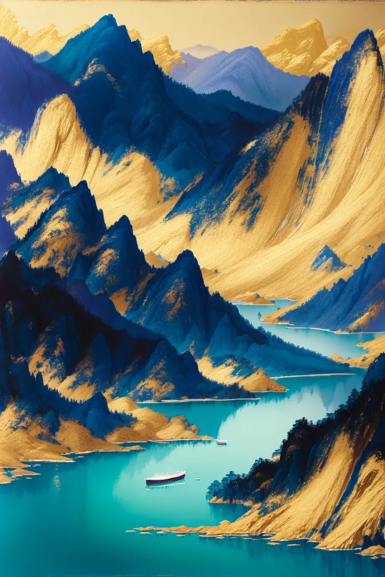 Chinese Style,Traditional Painting Media,Style Boost,LoRA,SD 1.5