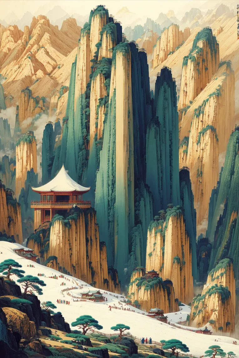 Chinese Style,Traditional Painting Media,Style Boost,LoRA,SD 1.5