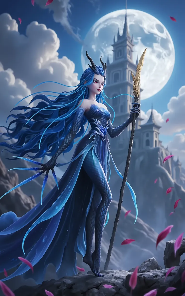 Cartoon style,Girl,Physical/Facial feature,LoRA,FLUX.1