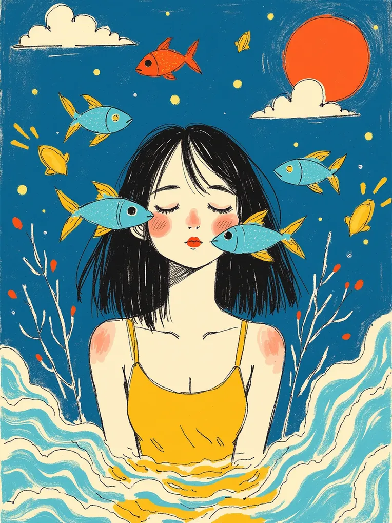 Kids' Illustration,Girl,Checkpoint,FLUX.1