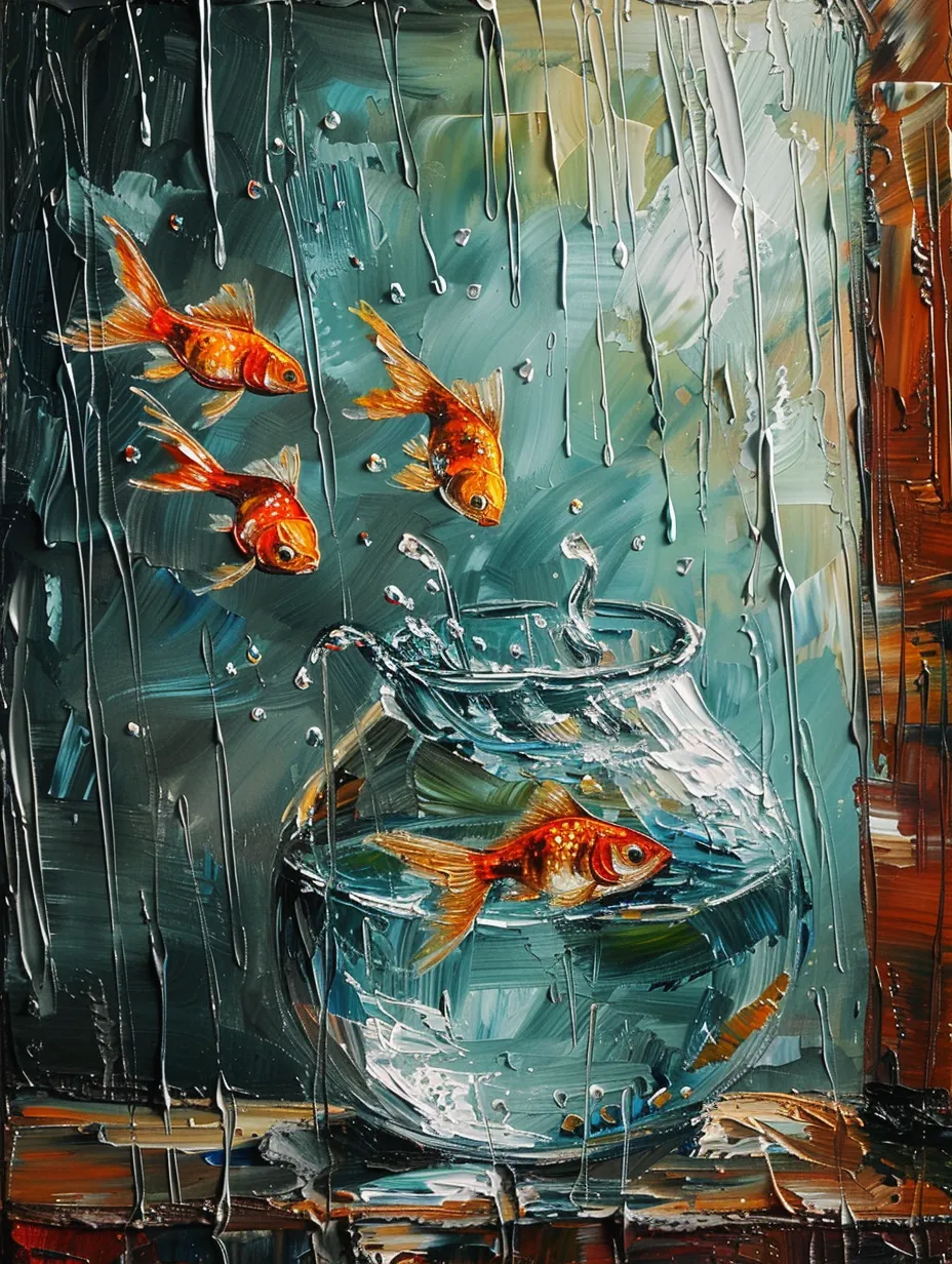 阿容容_F.1 印象派厚涂油画风格，大色块_F.1 印象派厚涂油画风格，大色