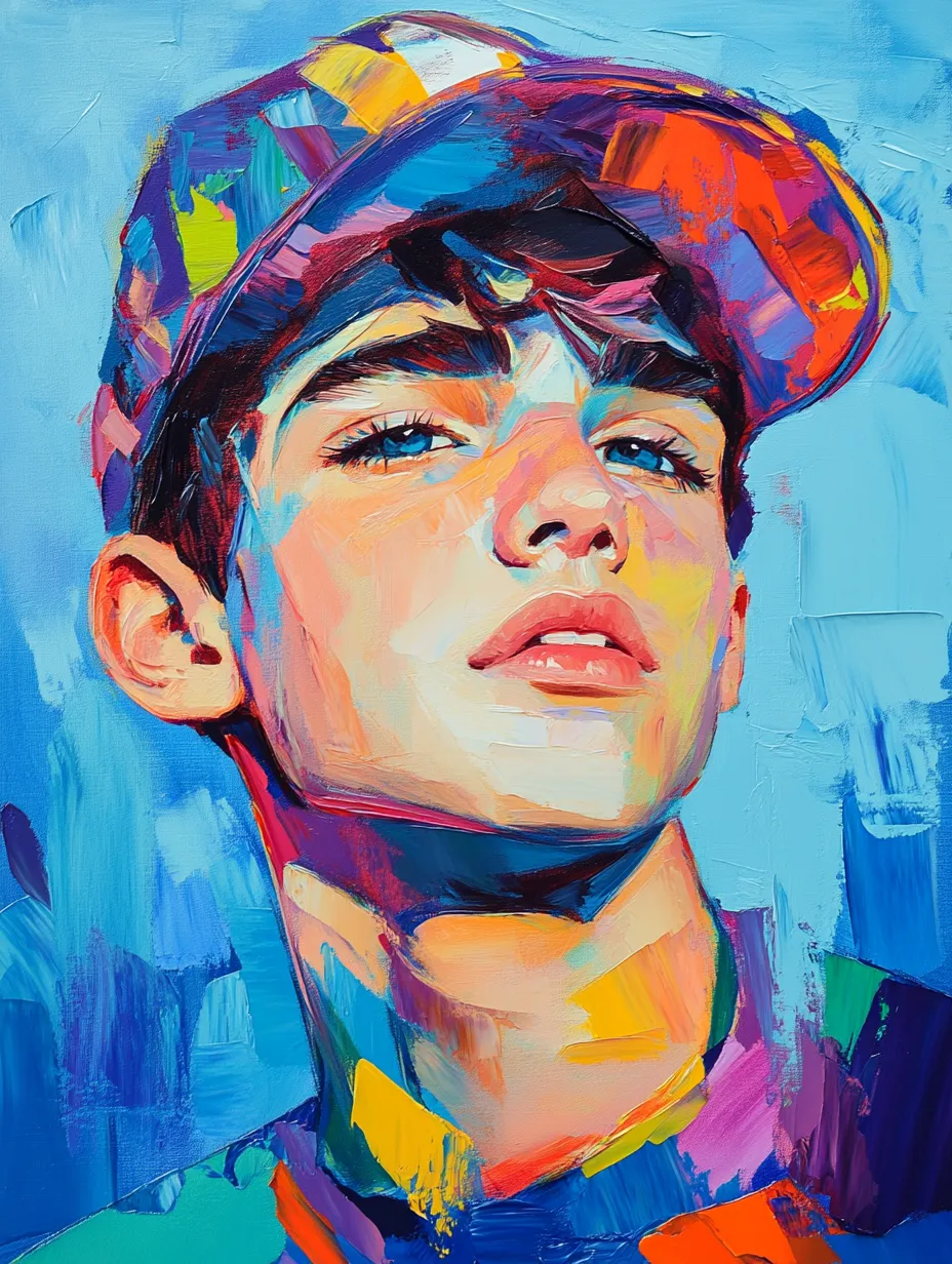 阿容容_F.1 印象派厚涂油画风格，大色块_F.1 印象派厚涂油画风格，大色