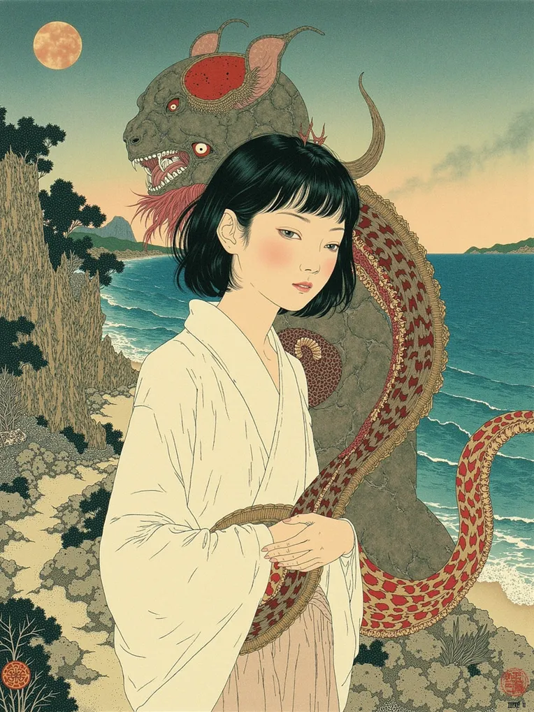 Classic Painting,Traditional Painting Media,Girl,Workflow,