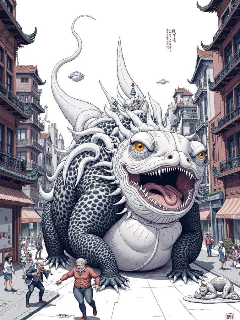 Traditional Painting Media,Style Boost,Animal,LoRA,FLUX.1