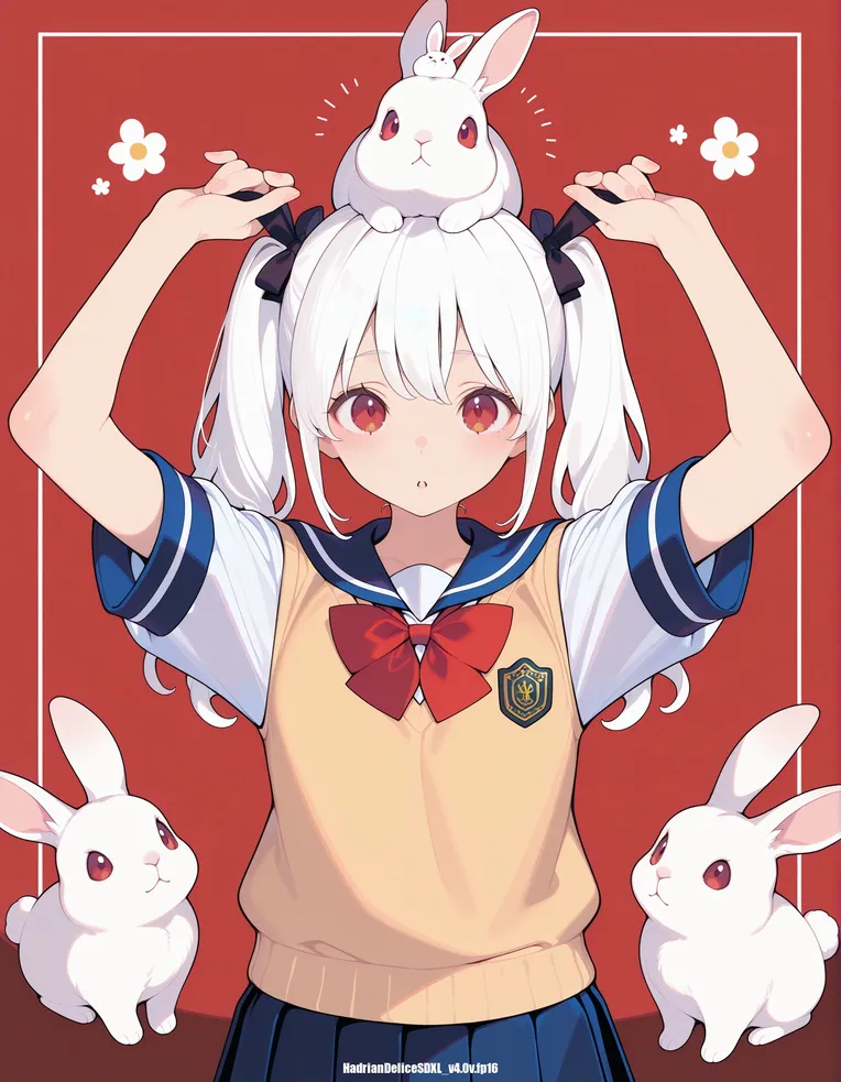 Anime Style,Girl,Object Enhance,Checkpoint,Illustrious