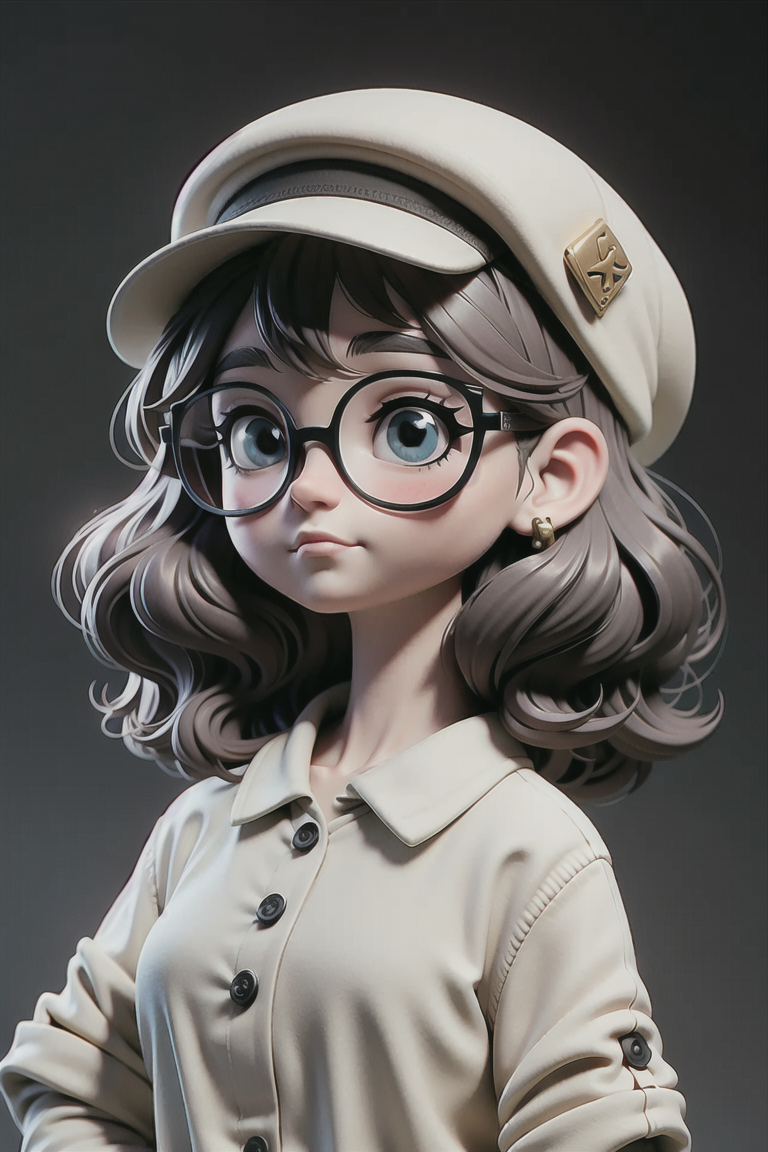 AI绘画-IP DESIGN | 3D可爱化模型-箜-AI绘图-LiblibAI