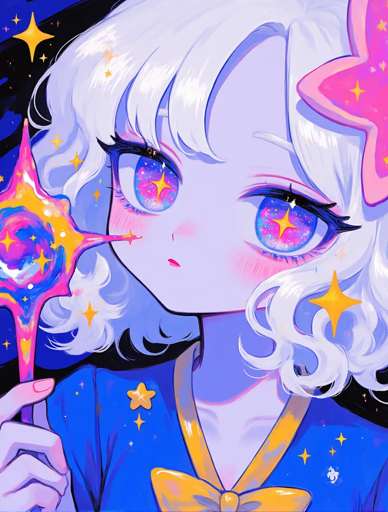 Kids' Illustration,Girl,Style Boost,LoRA,FLUX.1