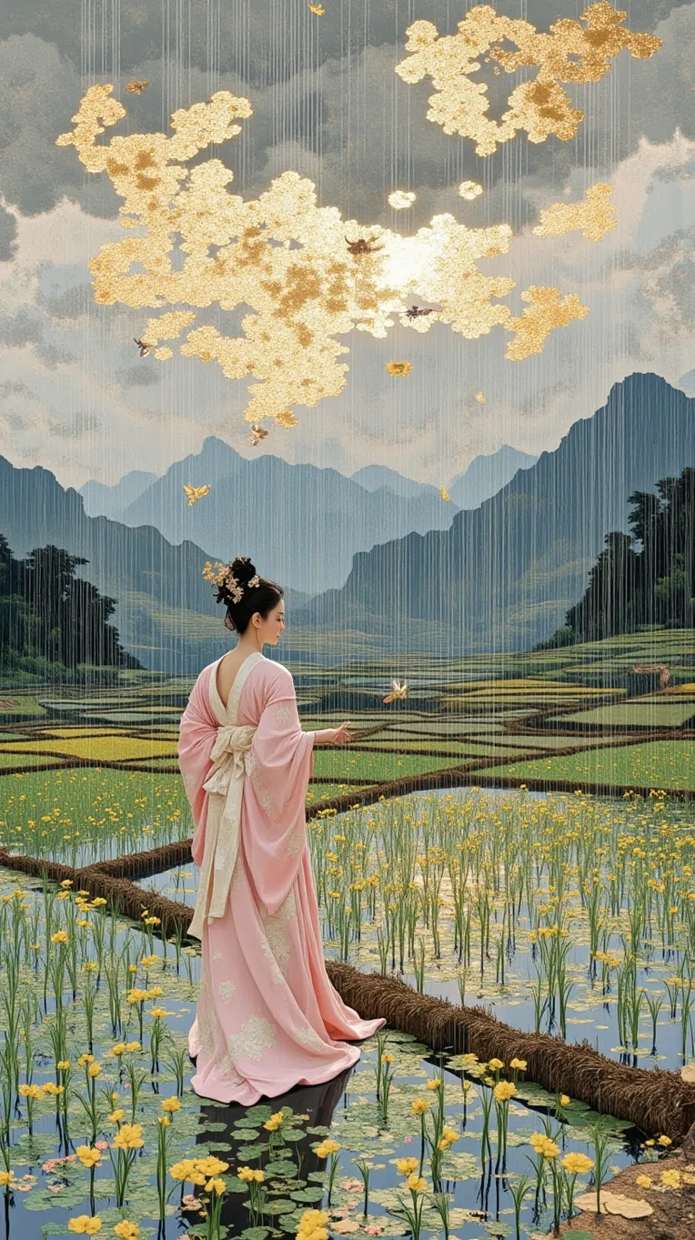 Traditional Painting Media,Element Boost,Landscape,LoRA,FLUX.1