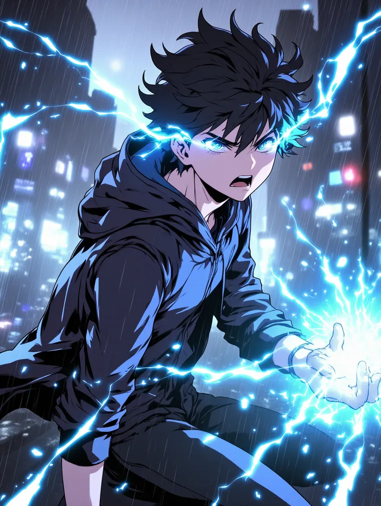 Anime Style,Boy,Style Boost,LoRA,FLUX.1
