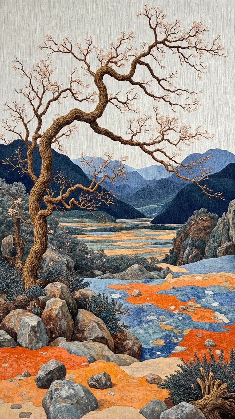 Traditional Painting Media,Element Boost,Landscape,LoRA,FLUX.1