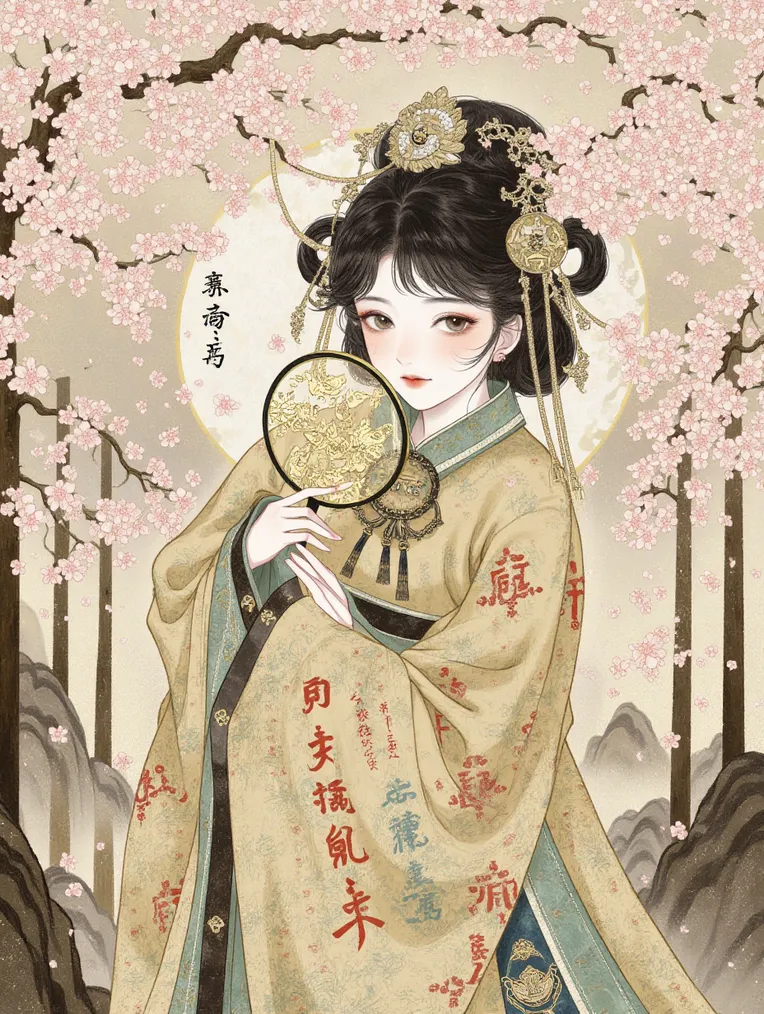 Digital Painting Media,Girl,Style Boost,LoRA,FLUX.1