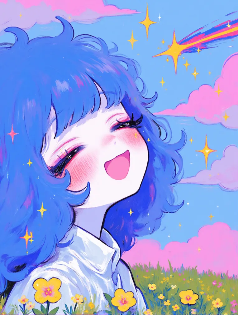 Kids' Illustration,Girl,Style Boost,LoRA,FLUX.1