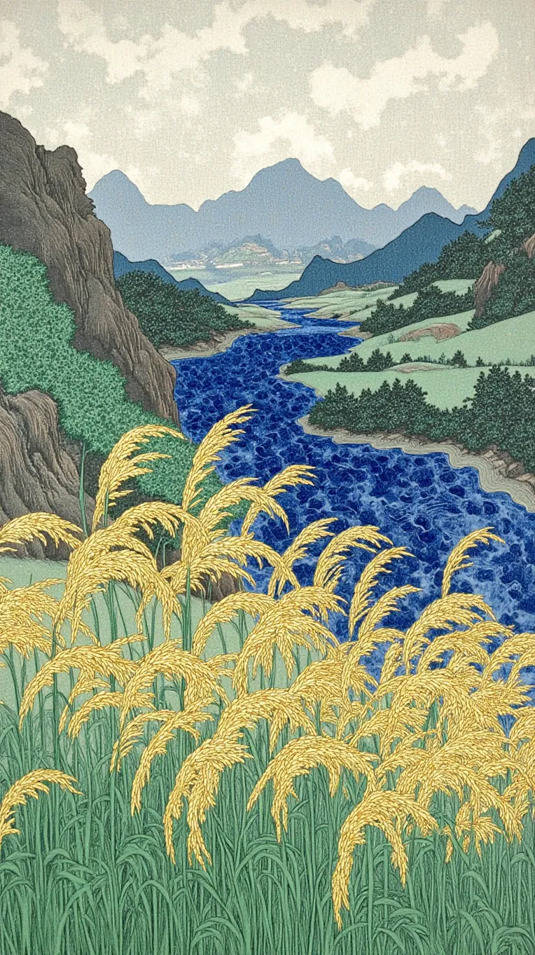 Traditional Painting Media,Element Boost,Landscape,LoRA,FLUX.1