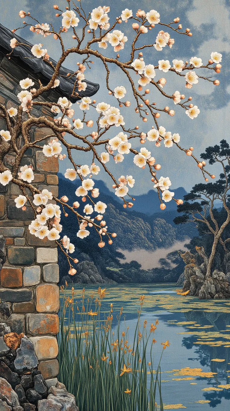 Traditional Painting Media,Element Boost,Landscape,LoRA,FLUX.1