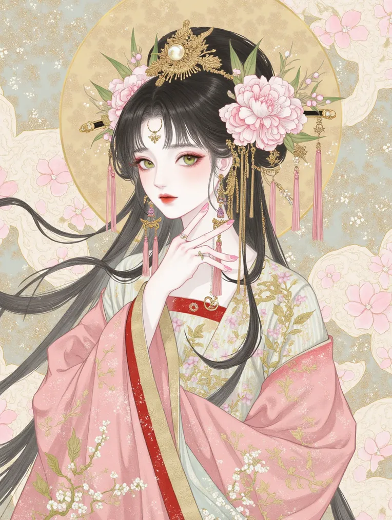 Digital Painting Media,Girl,Style Boost,LoRA,FLUX.1