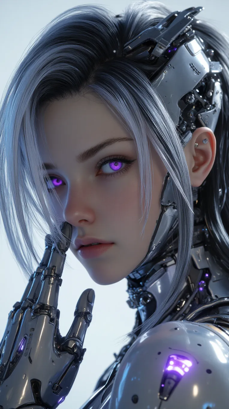 X | F.1 Cyborg She｜アンドロイドロボット サイバーパンク_机械