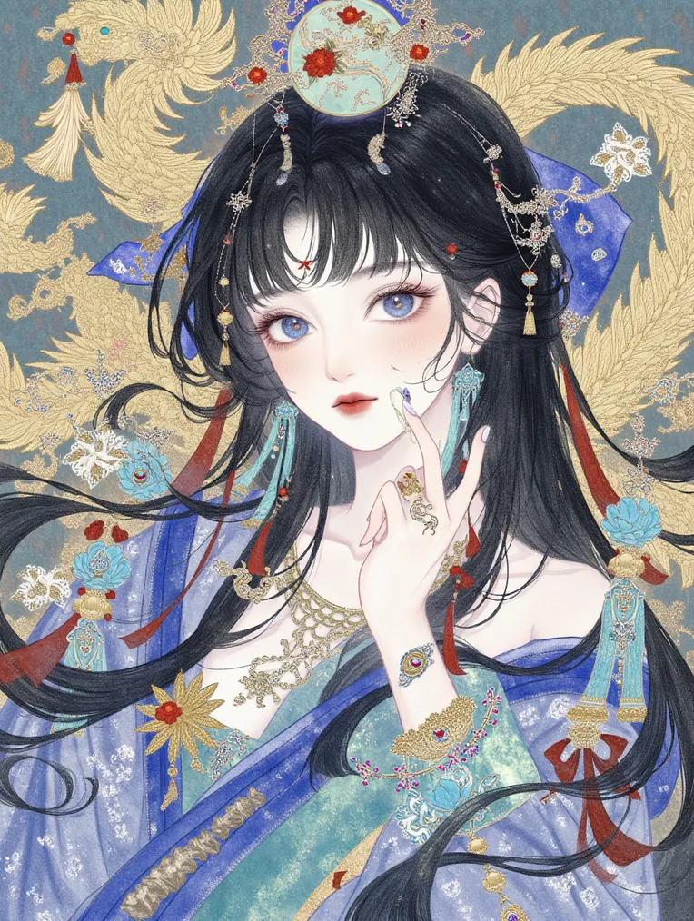 Digital Painting Media,Girl,Style Boost,LoRA,FLUX.1