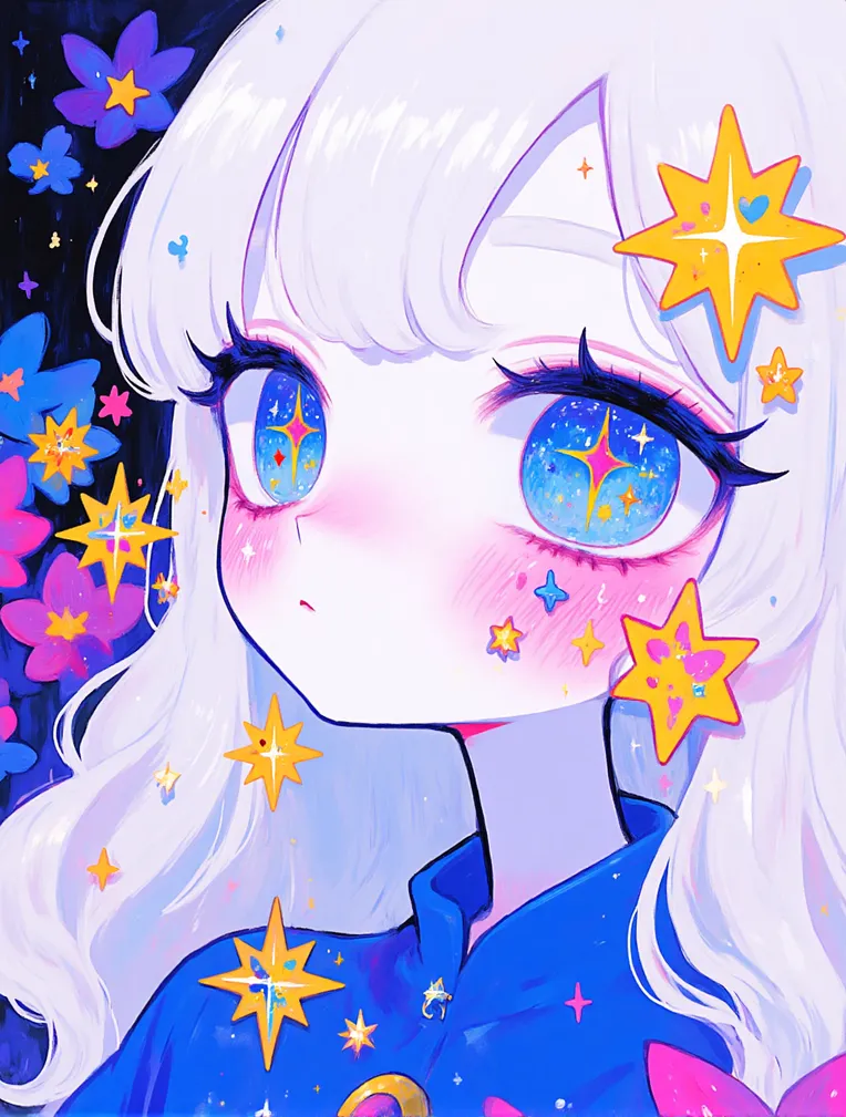 Kids' Illustration,Girl,Style Boost,LoRA,FLUX.1