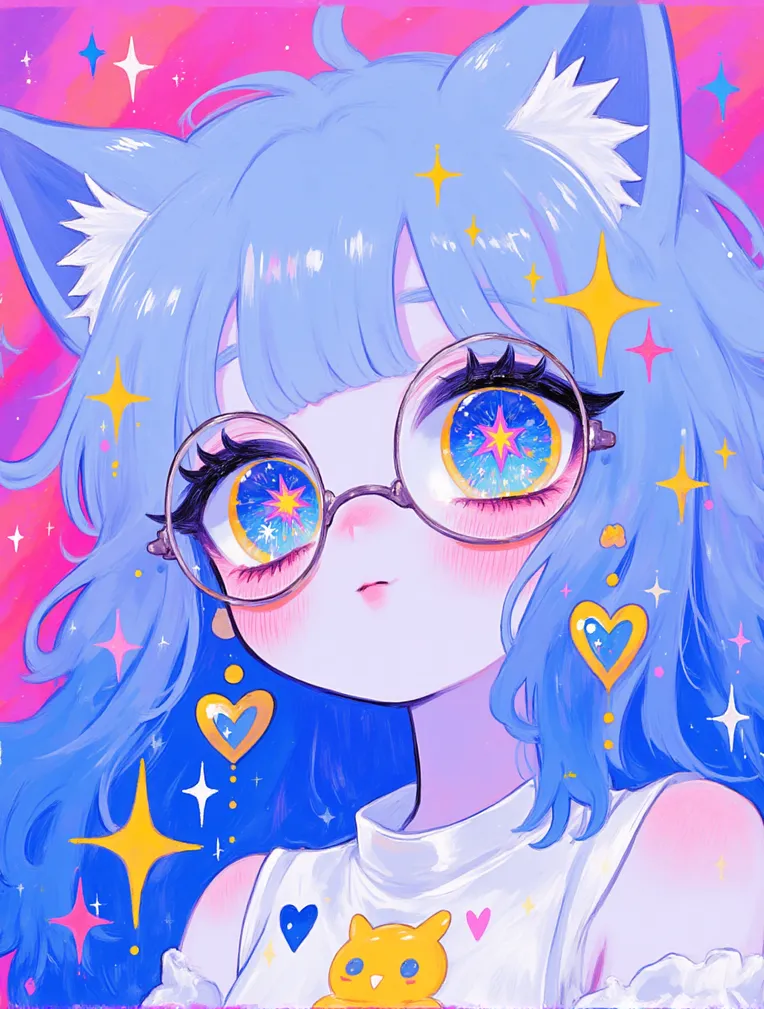 Kids' Illustration,Girl,Style Boost,LoRA,FLUX.1