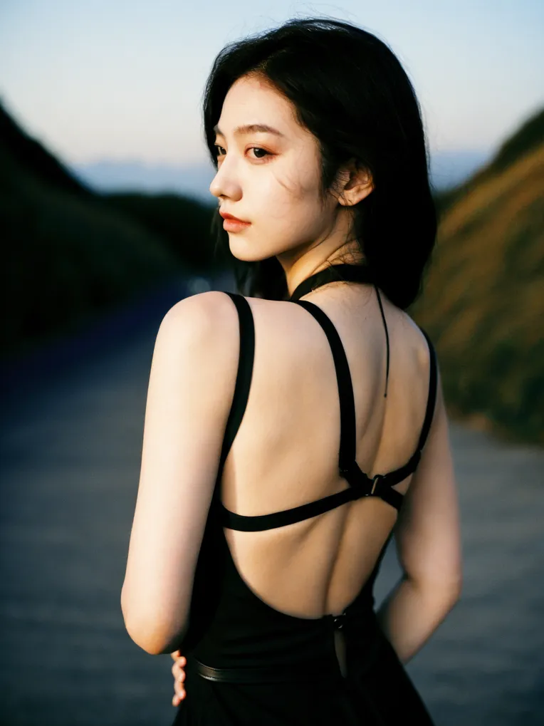 Realistic,Street Photography,Girl,Checkpoint,SD 1.5
