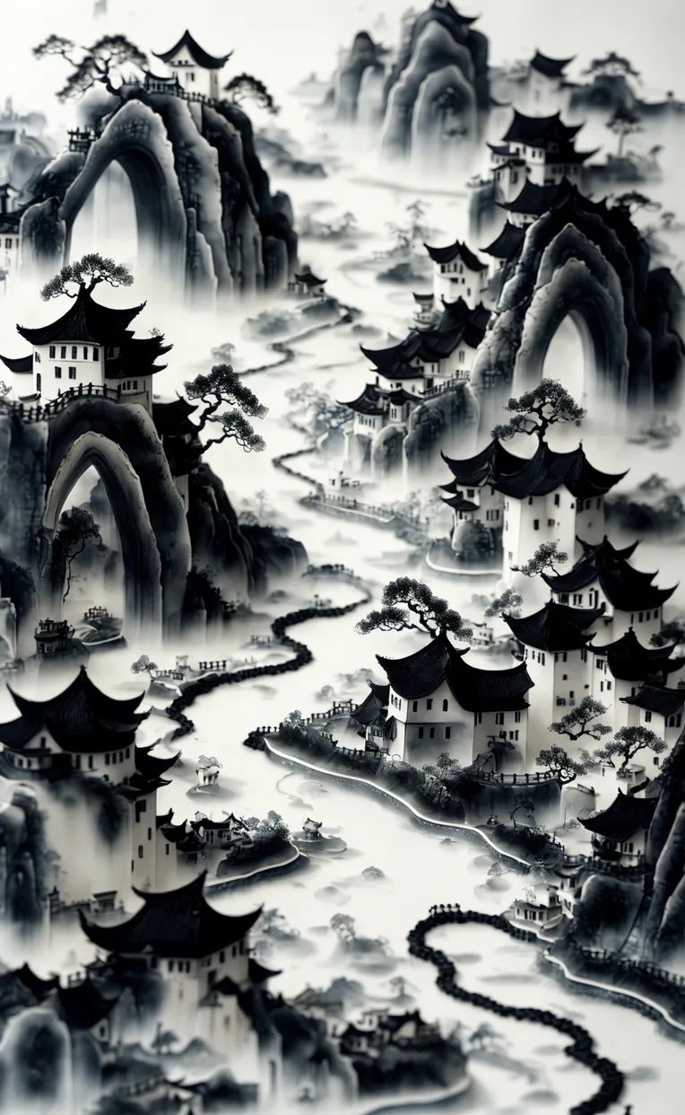 Chinese Style,Traditional Painting Media,Style Boost,LoRA,SD 1.5