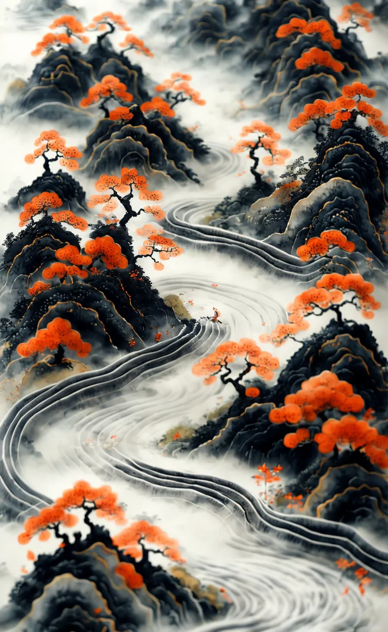 Chinese Style,Traditional Painting Media,Style Boost,LoRA,SD 1.5