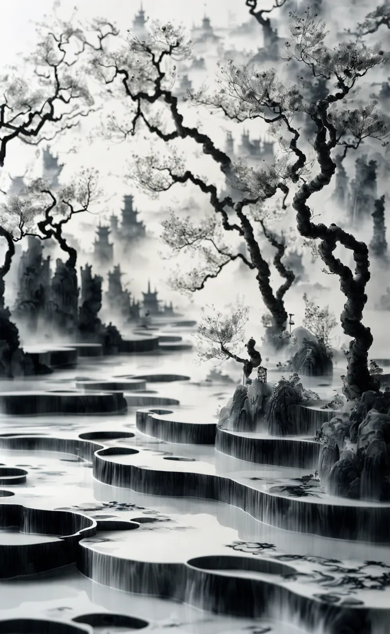 Chinese Style,Traditional Painting Media,Style Boost,LoRA,SD 1.5