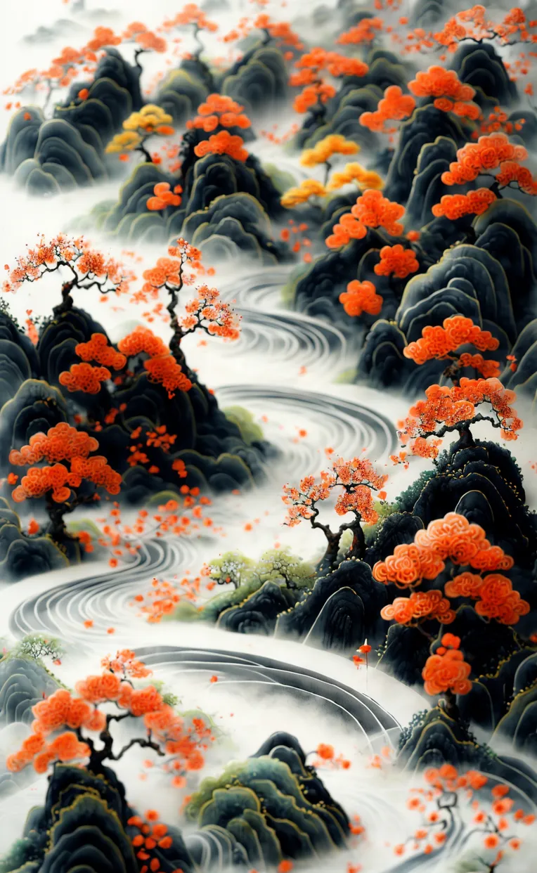 Chinese Style,Traditional Painting Media,Style Boost,LoRA,SD 1.5