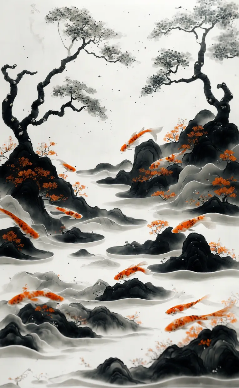 Chinese Style,Traditional Painting Media,Style Boost,LoRA,SD 1.5