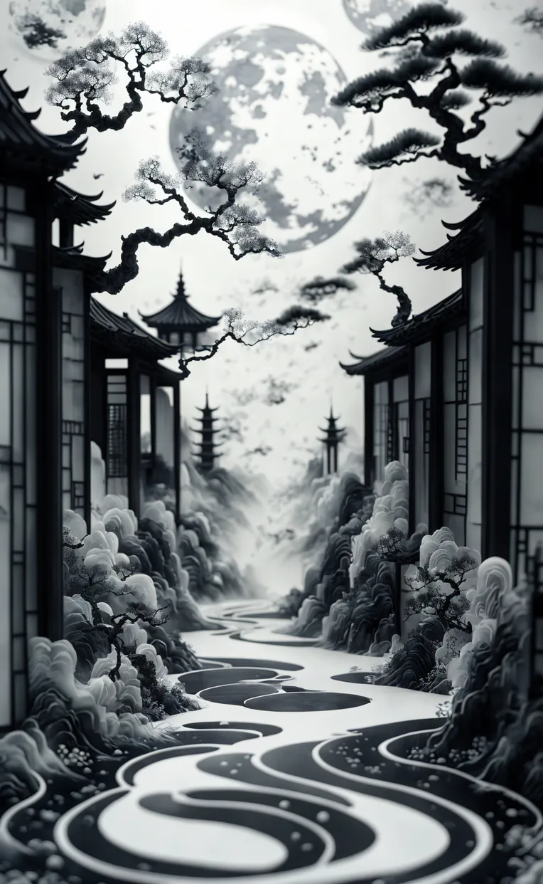 Chinese Style,Traditional Painting Media,Style Boost,LoRA,SD 1.5