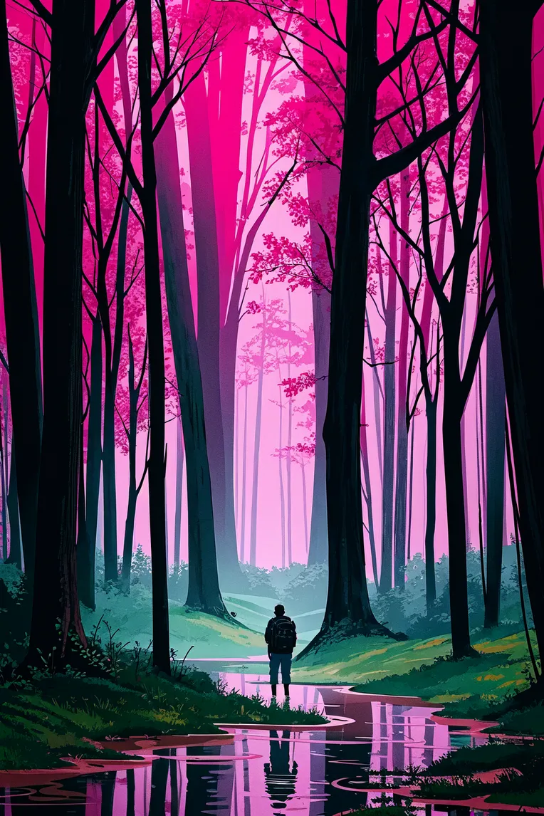 Hand-Drawn,Traditional Painting Media,Girl,Checkpoint,SD 1.5