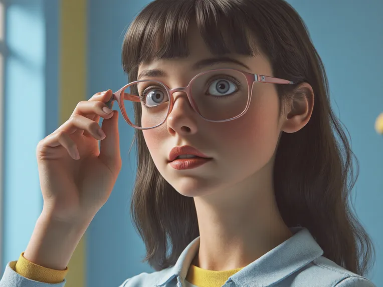 Cartoon style,Girl,Physical/Facial feature,LoRA,FLUX.1