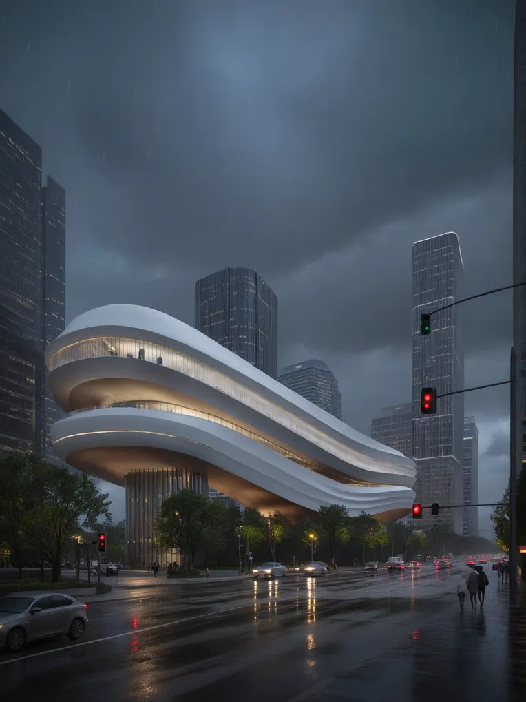 Realistic,Architectural Design,Building,LoRA,SDXL