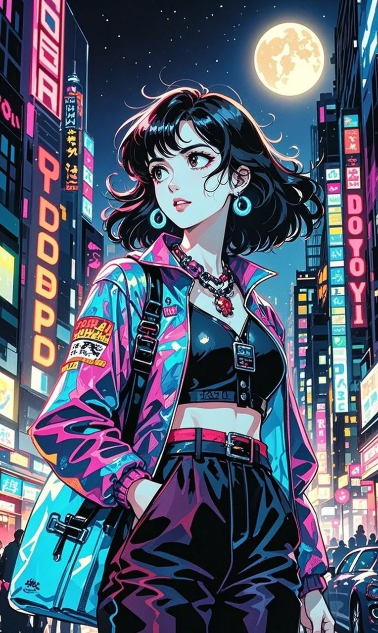 Anime Style,Girl,Object Enhance,LoRA,FLUX.1