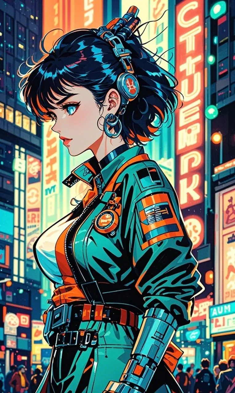 Anime Style,Girl,Object Enhance,LoRA,FLUX.1