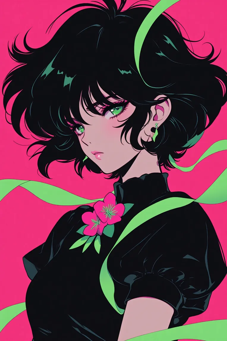 Anime Style,Girl,Style Boost,LoRA,FLUX.1