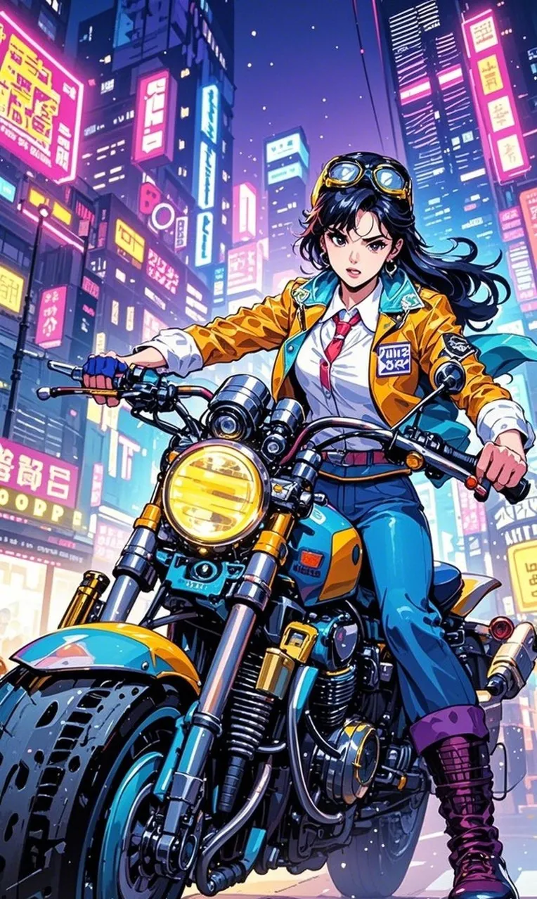 Anime Style,Girl,Object Enhance,LoRA,FLUX.1