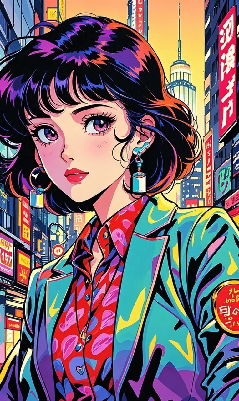 Anime Style,Girl,Object Enhance,LoRA,FLUX.1