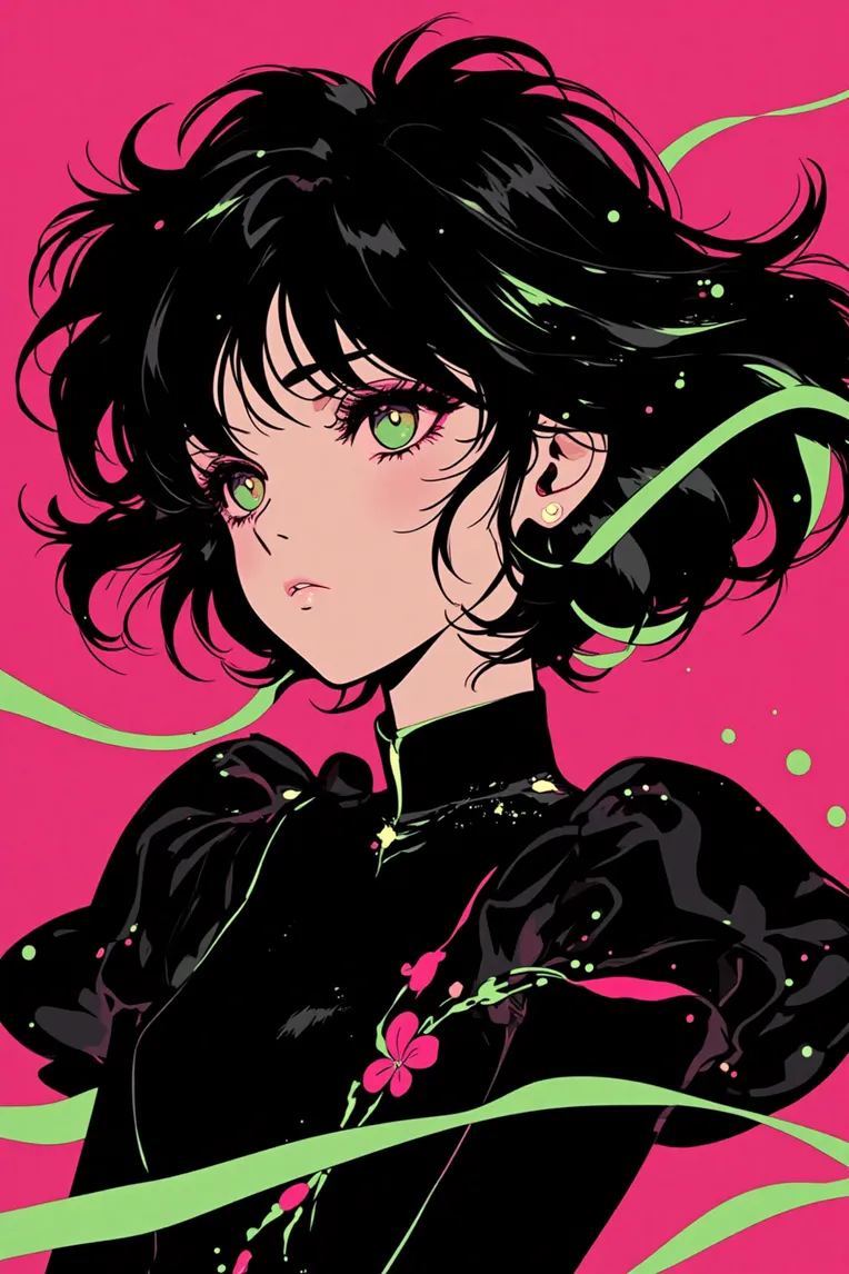 Anime Style,Girl,Style Boost,LoRA,FLUX.1